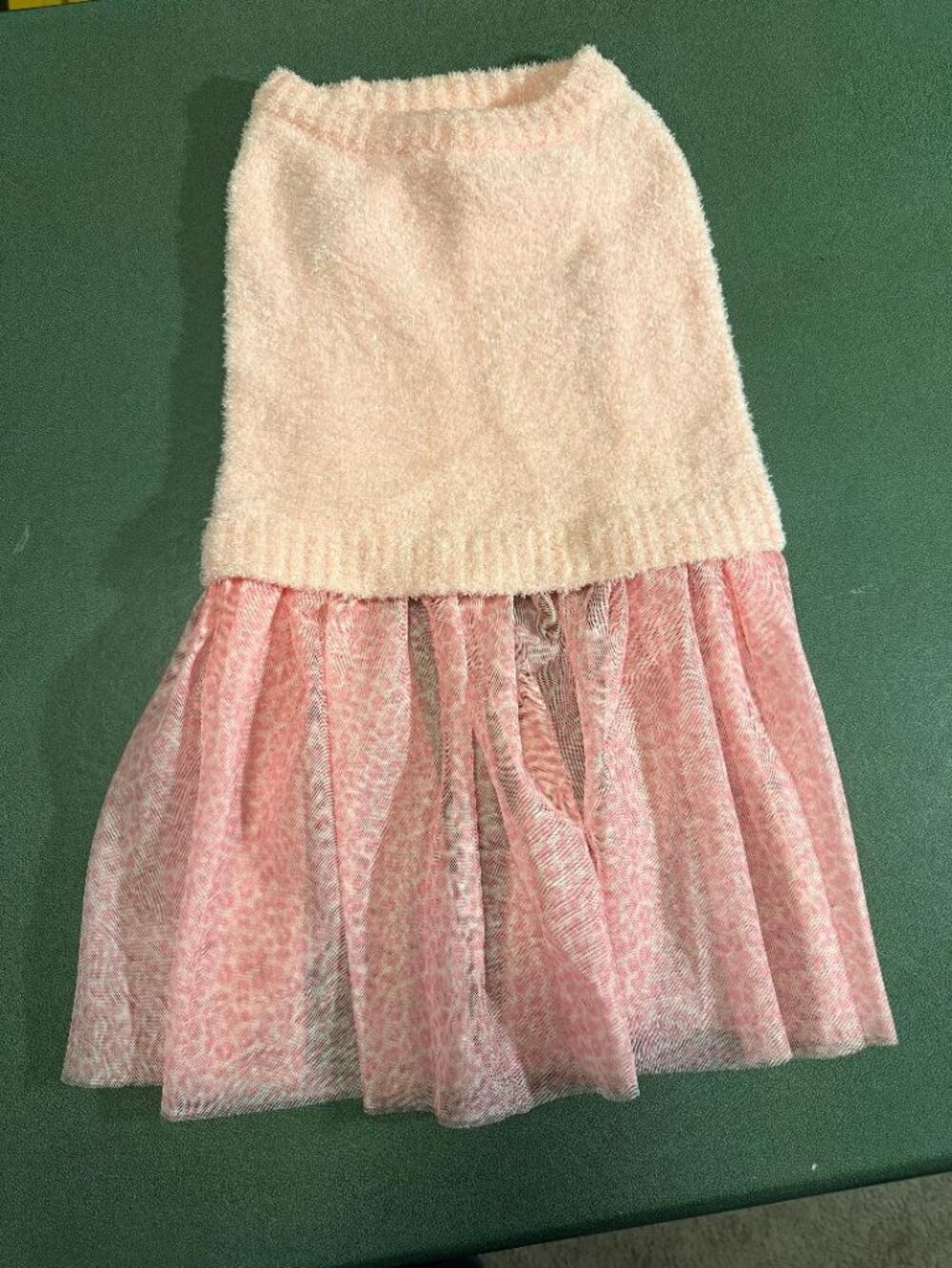Pink Dog Dress XXL